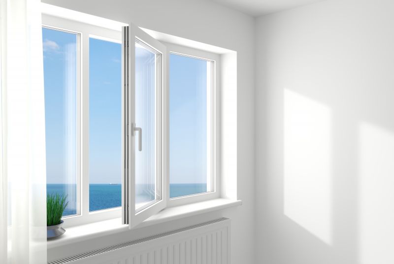 Energy-Efficient Casement Window on a Home